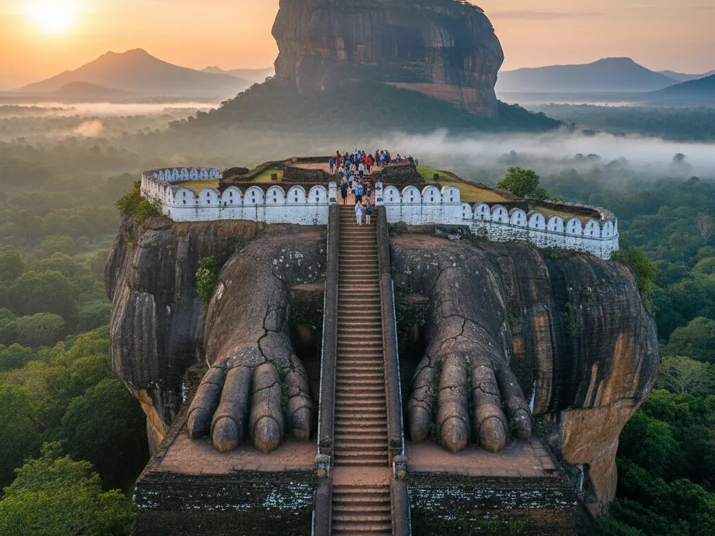 gaint lion entry gate